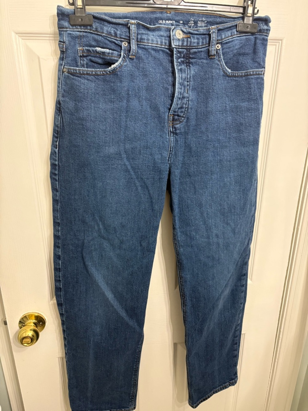Old Navy Sky High Straight Jeans